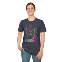 Load image into Gallery viewer, Woof Neon Graphic T-Shirt
