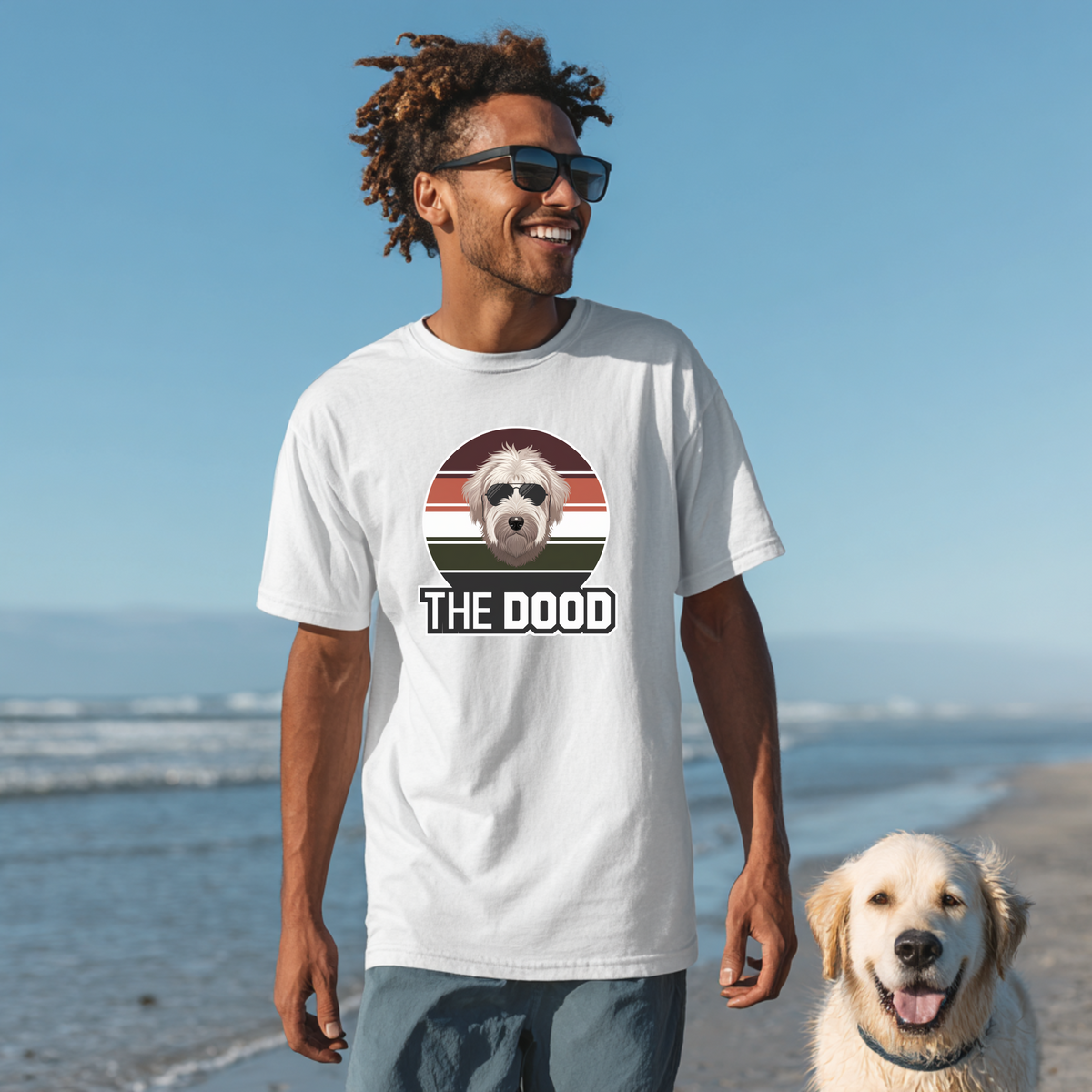 The Dood Funny Relaxed Vibe Tee