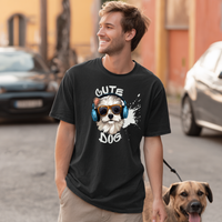 Load image into Gallery viewer, Cute Dog Graphic Unisex T-Shirt
