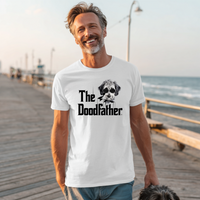 Load image into Gallery viewer, The DoodFather - Funny Tee for Doodle Dads
