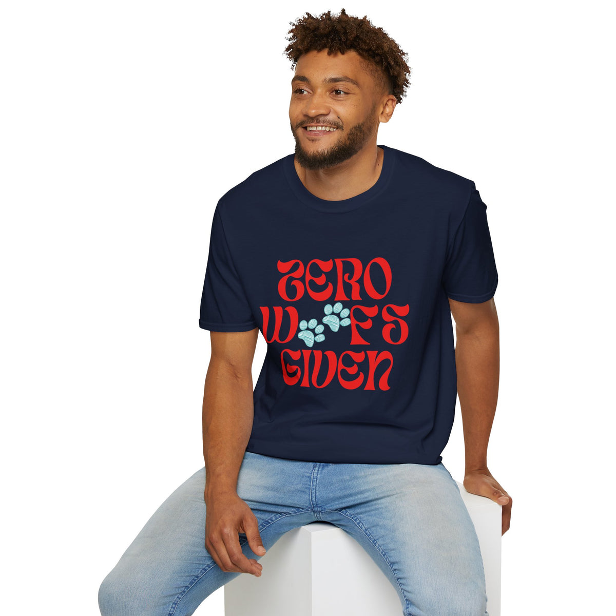 Funny Dog Lover Zero Woofs Given T-Shirt