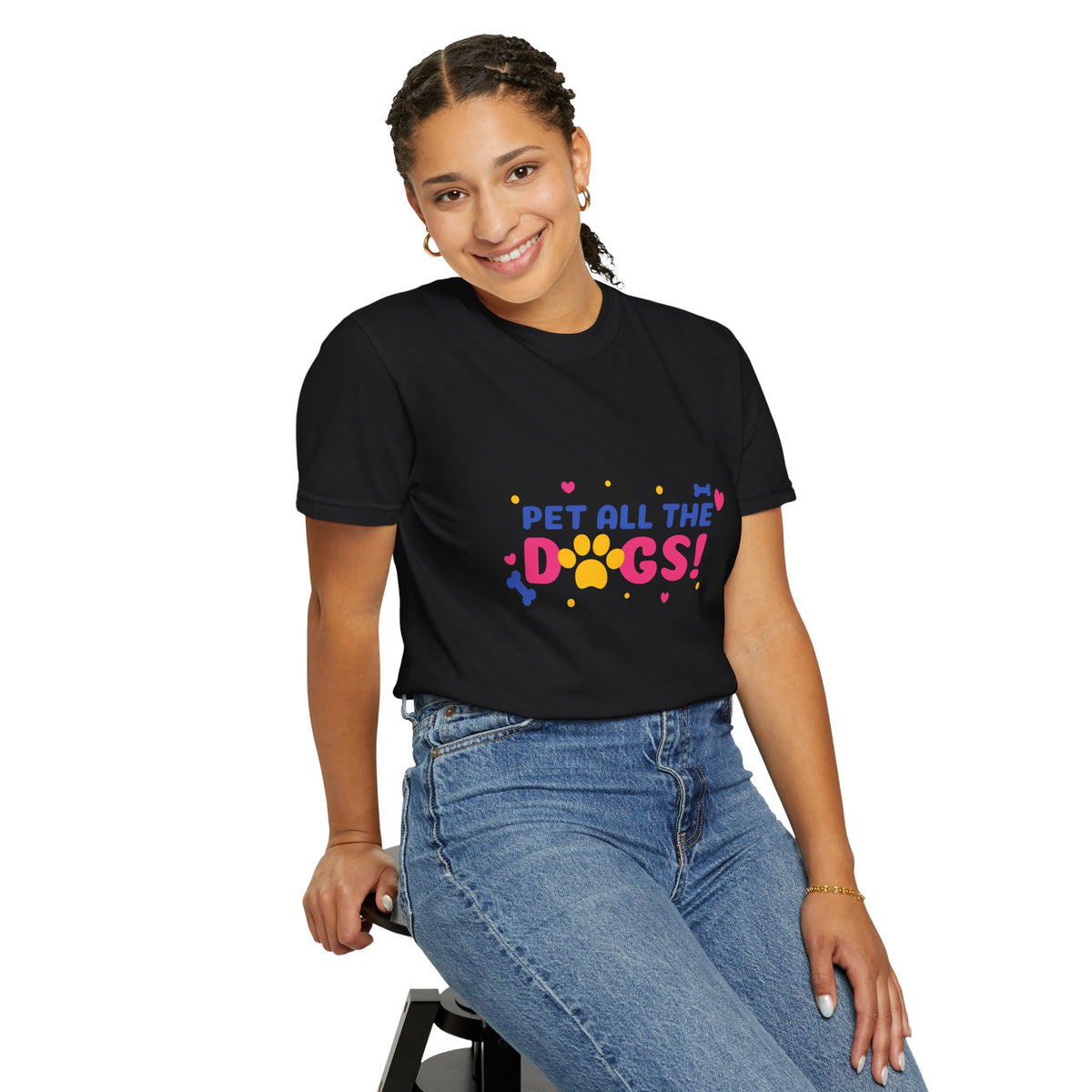 Pet All the Dogs  Unisex Dog Lover Tee