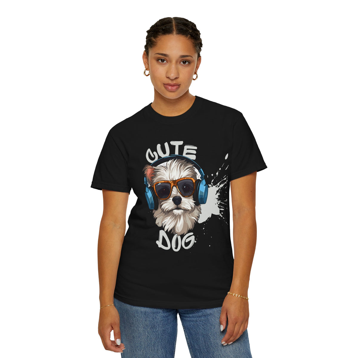 Cute Dog Graphic Unisex T-Shirt