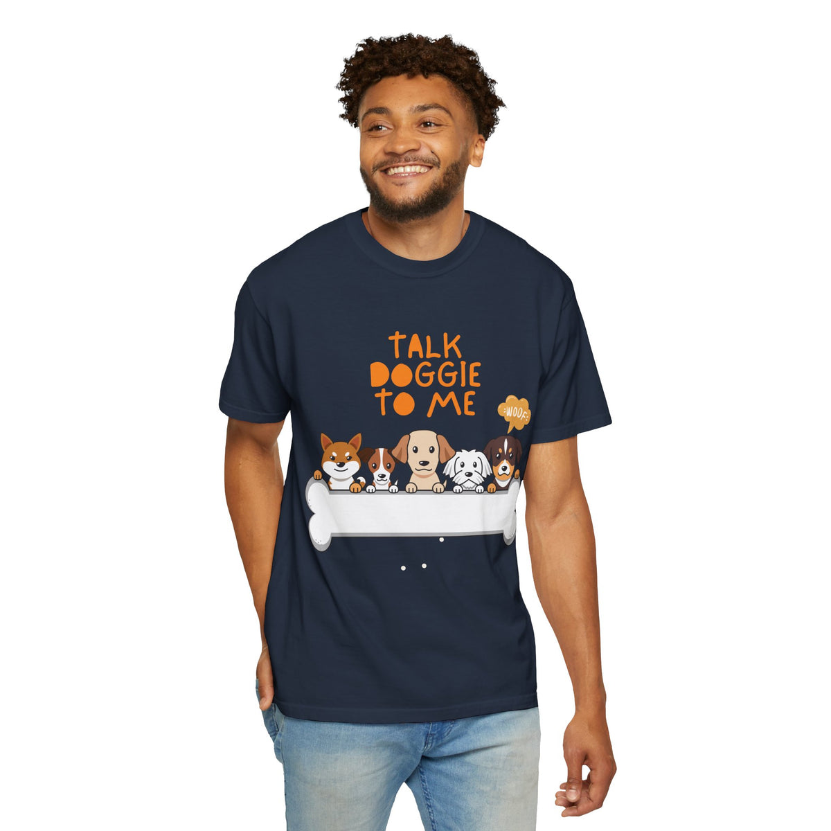 Talk Doggie to Me - Cute Dog Lover T-Shirt