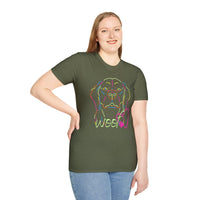 Load image into Gallery viewer, Woof Neon Graphic T-Shirt
